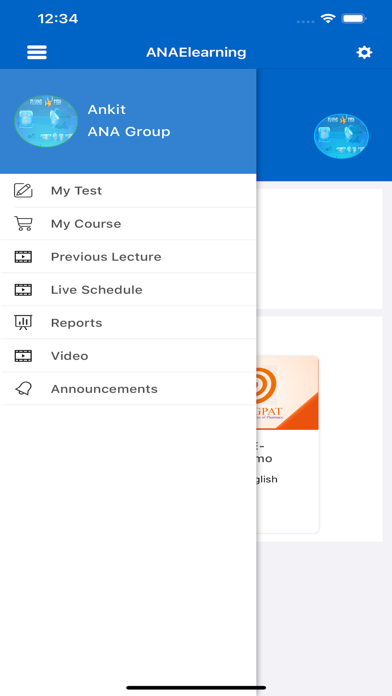 ANA E-Learning GPAT/Pharmacy Screenshot
