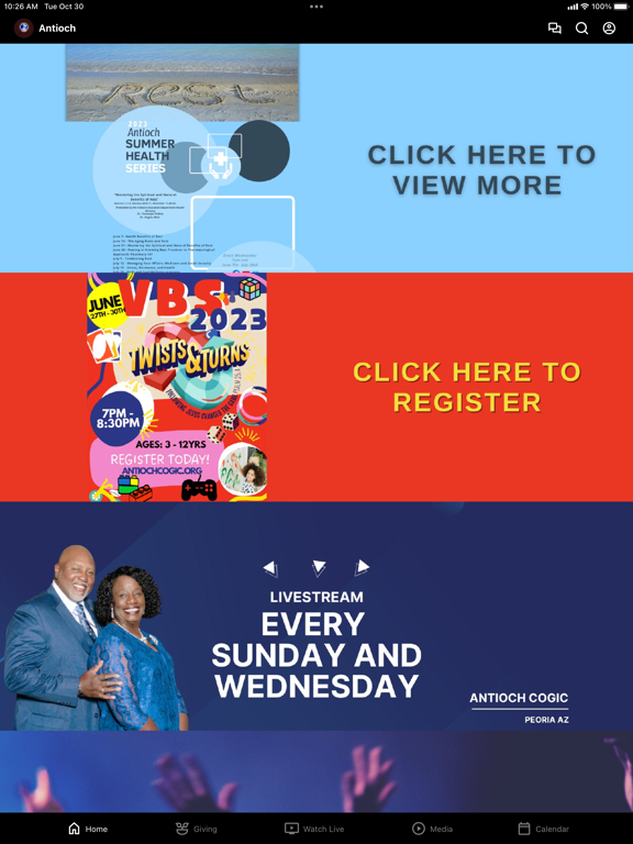 Screenshot #4 pour Antioch COGIC