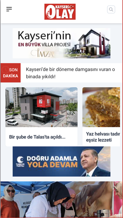 Kayseri Olay Haber Screenshot