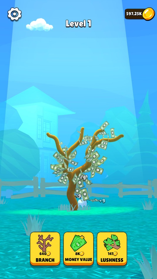 #2. Money Tree 3D (iOS) Bởi: Devi Ganesh