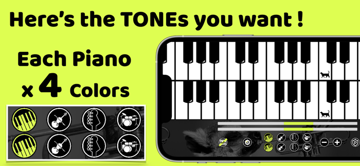 88Keys Multi Tones Piano