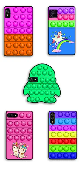 Game screenshot Phone Case Bubble Pop it mod apk