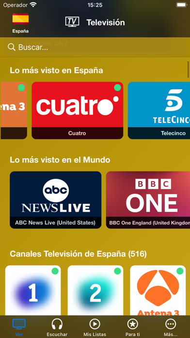 Screenshot #1 pour Mi Televisión Premium