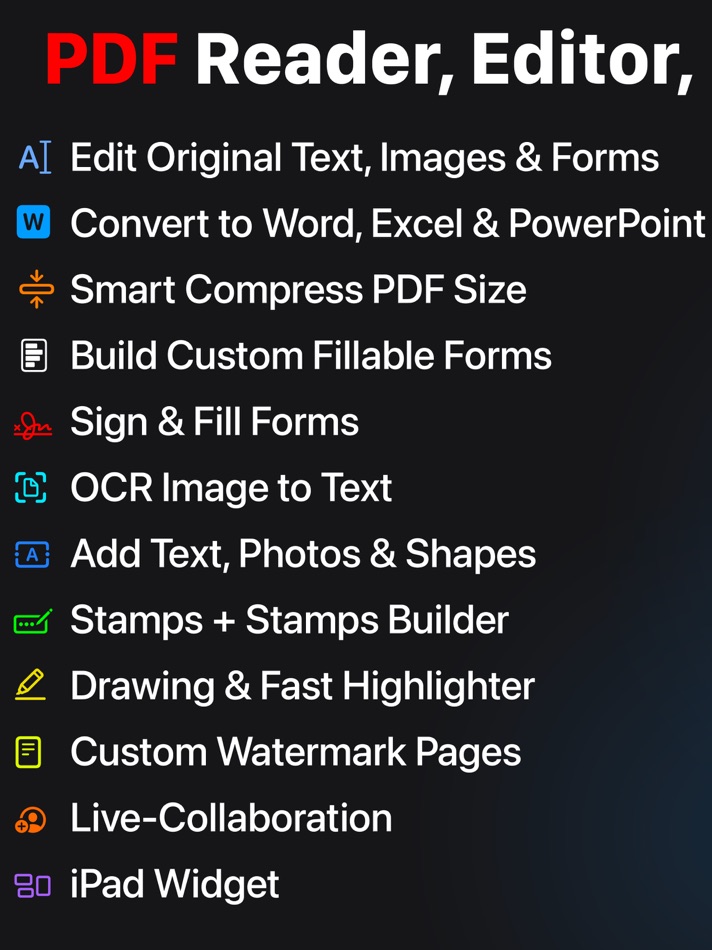 PDF Office Max, Acrobat Expert - 7.1.5 - (iOS)