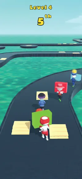 Game screenshot Block Race Bridge Builder apk