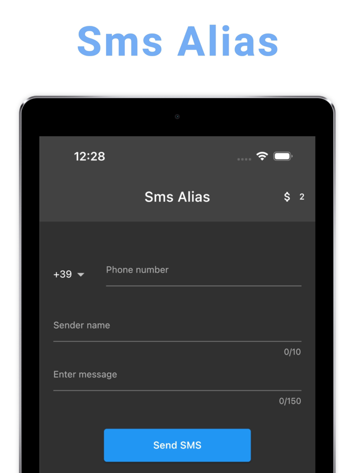 Sms Alias - Choose your name