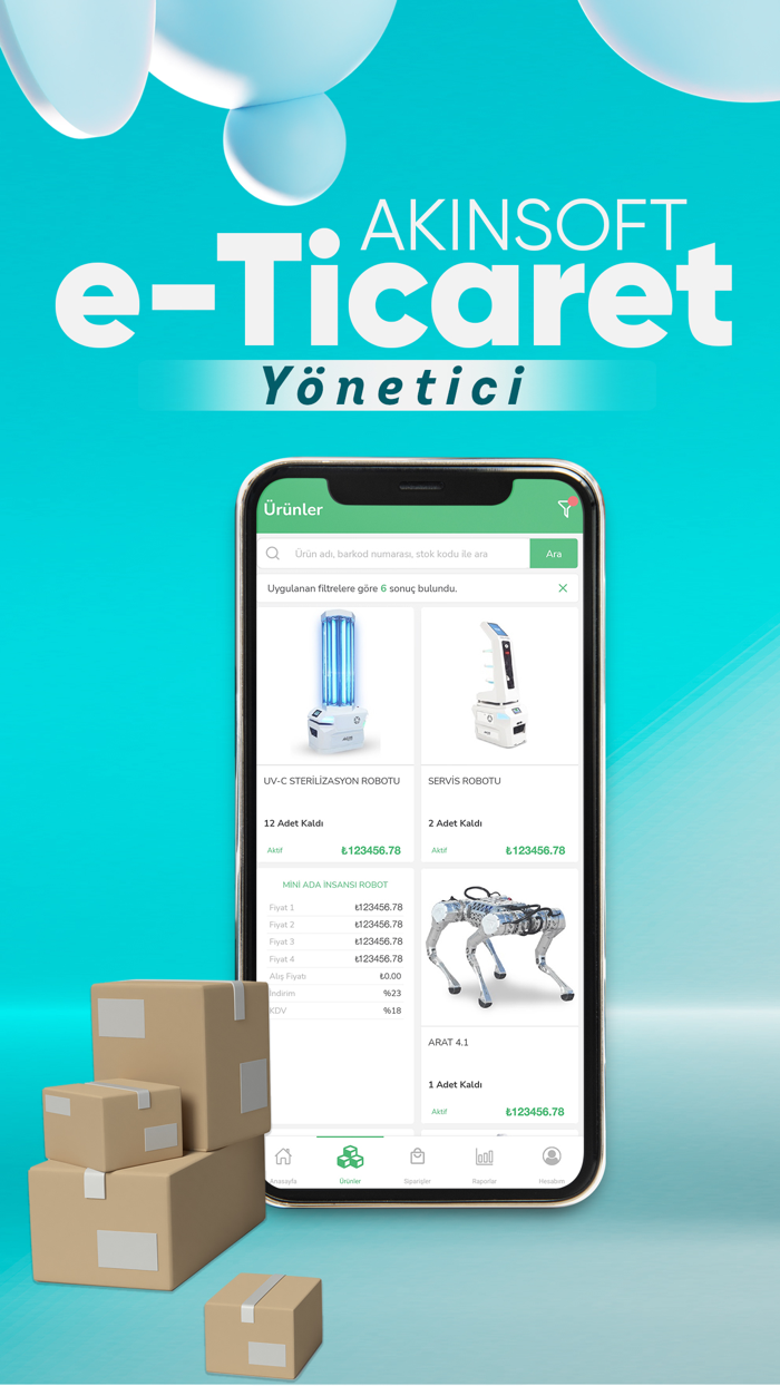 AKINSOFT E-Ticaret Yönetici
