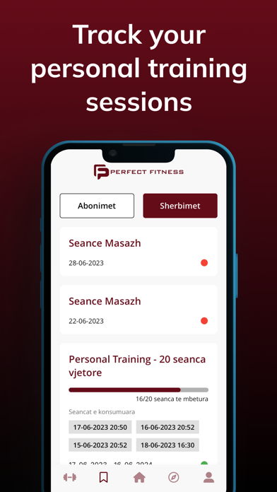 Perfect Fitness Albania Screenshot