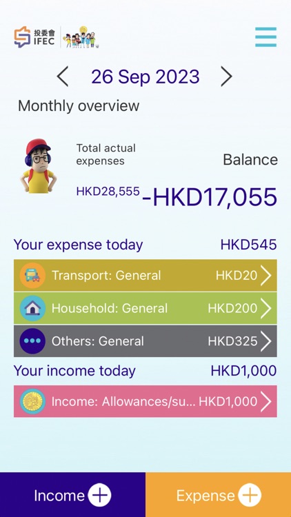 Money Tracker-The Chin Family