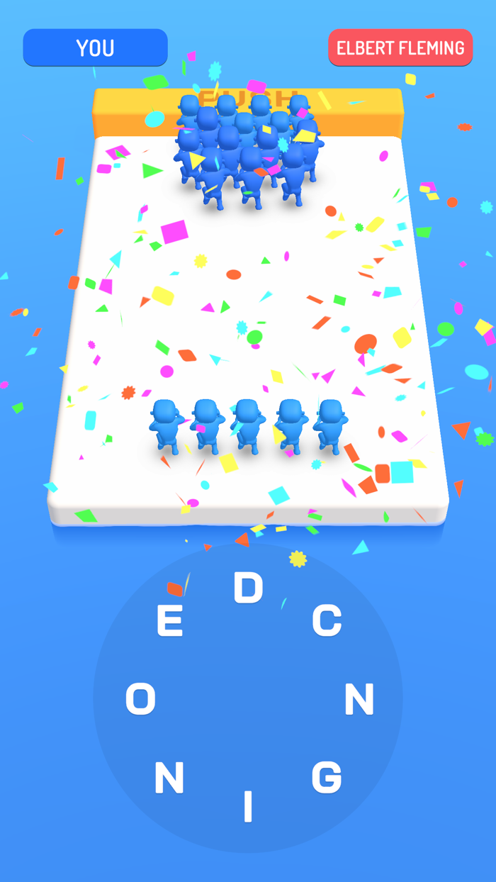 Word Pusher 3D - Ultimate War