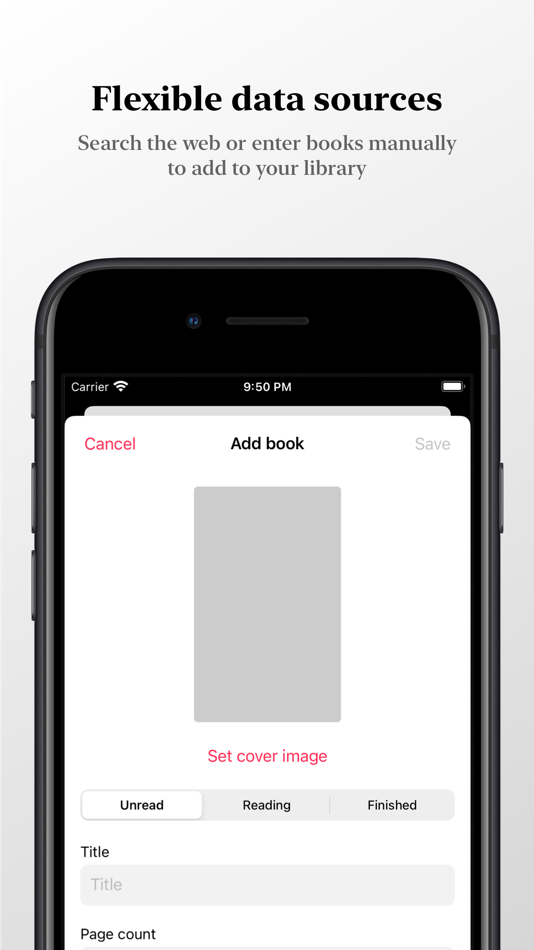 #5. Leatherbound: Reading Tracker (iOS) 由: Sam Davis