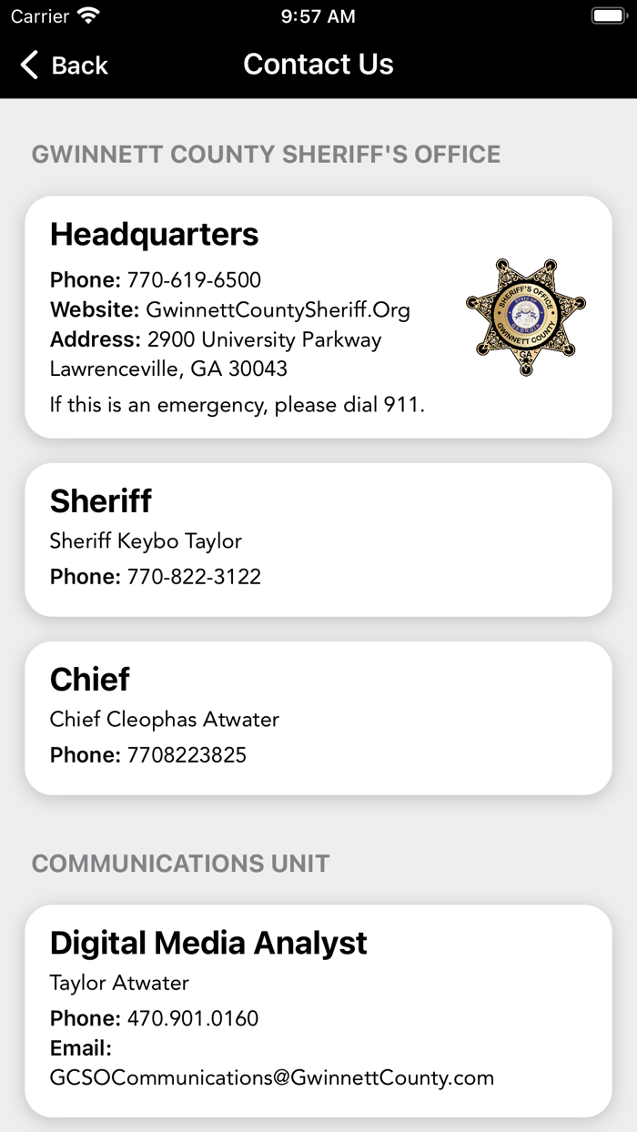 Gwinnett County Sheriff Office