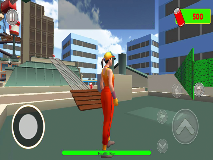 唯一的跳跃跑酷游戏3D