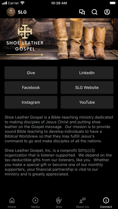 Shoe Leather Gospel Screenshot