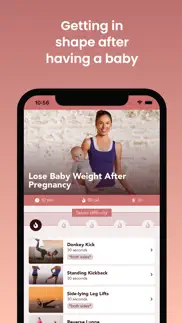 fit mom - postnatal workouts iphone screenshot 2