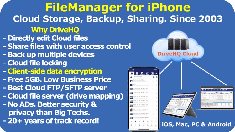 DriveHQ File Manager