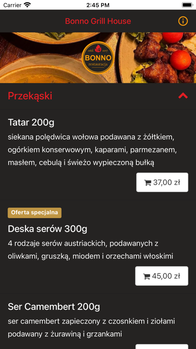 Bonno Grill House Screenshot