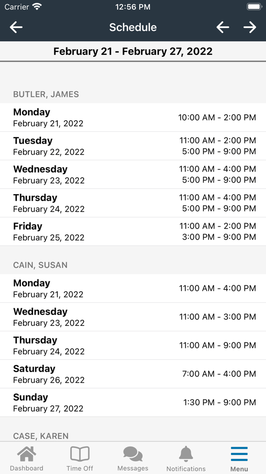 #7. Week at Work (iOS) 由: BitLogic Solutions, Inc.