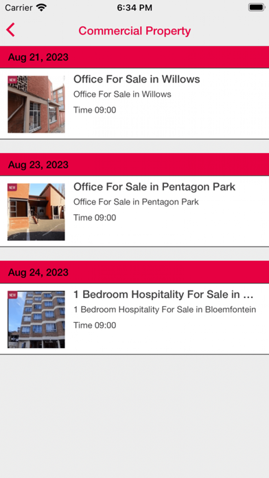 National Real Estate Screenshot