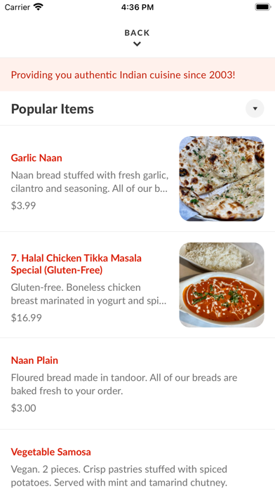 New India Restaurant - Ohio Screenshot