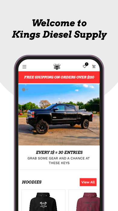 Kingz Diesel Supply Screenshot