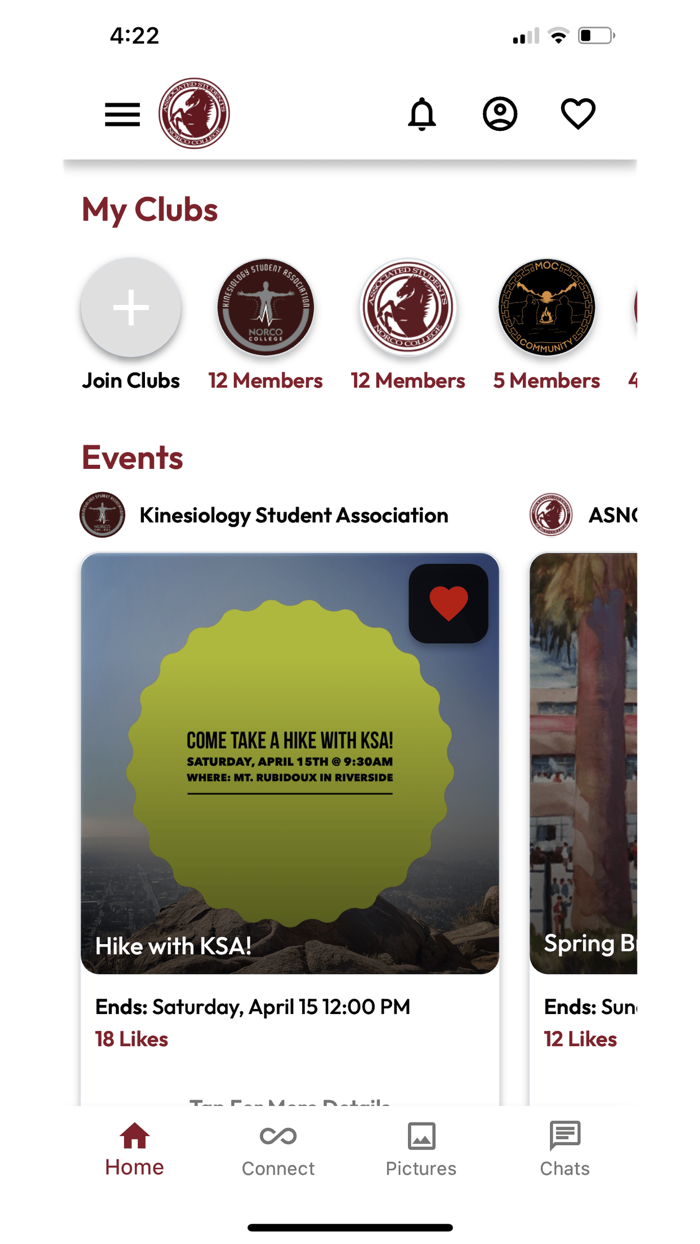 Mustang Student App
