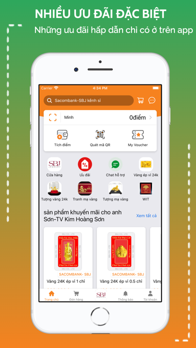 Sacombank - SBJ Kênh Sỉ Screenshot