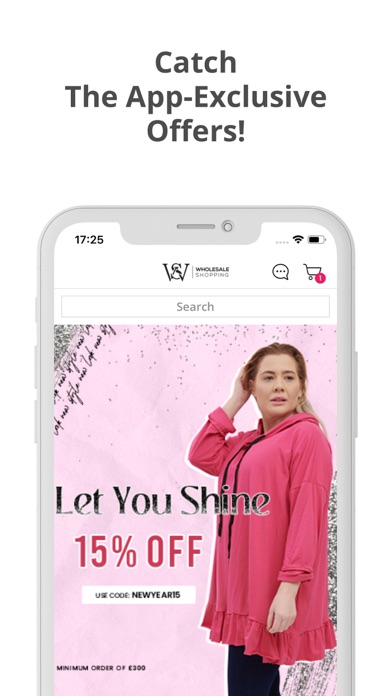 Wholesale Shopping Screenshot