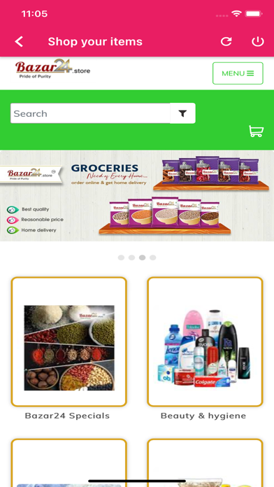Bazar24.store Screenshot