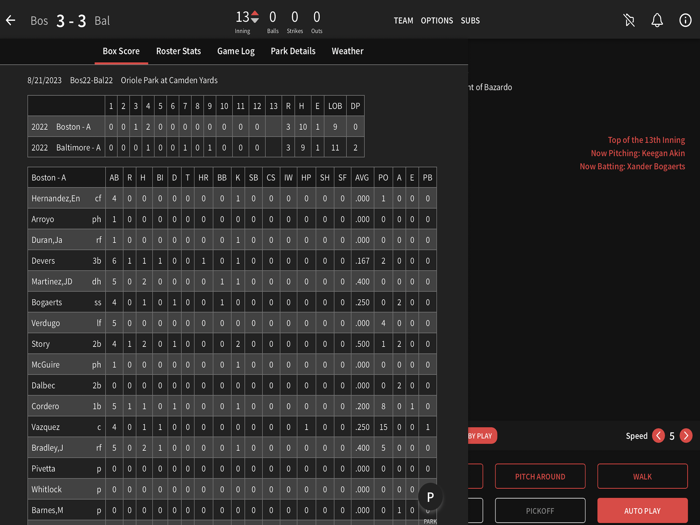 Diamond Mind Baseball H2H