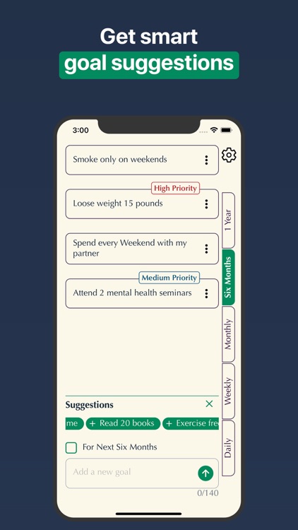 Goalgum: Goal Setter & Tracker