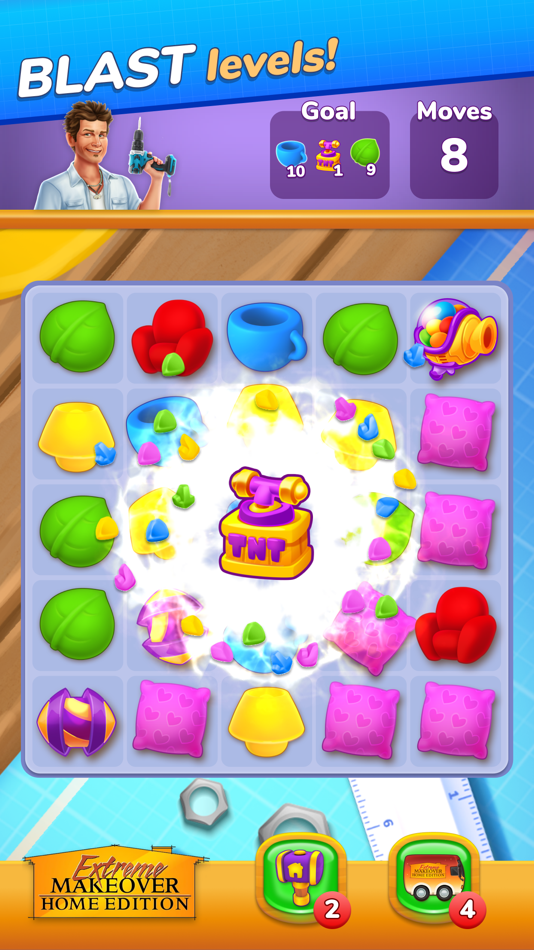 #3. Extreme Makeover: Home Edition (iOS) Podle: Qiiwi Games AB
