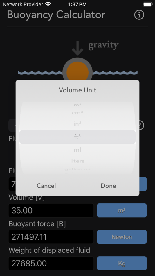 #7. Buoyancy Calculator (iOS) 由: Nitrio