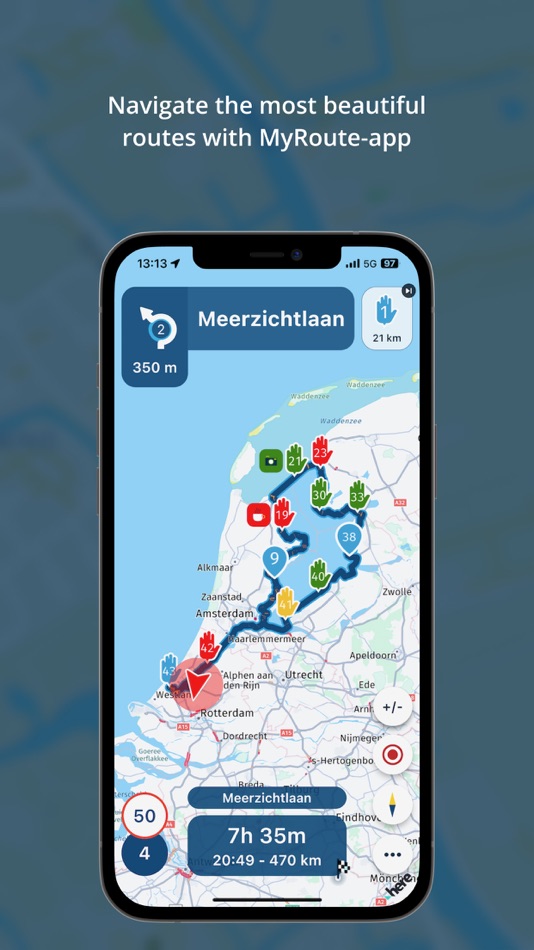 #1. MyRoute-app (iOS) 由: MyRouteApp B.V.