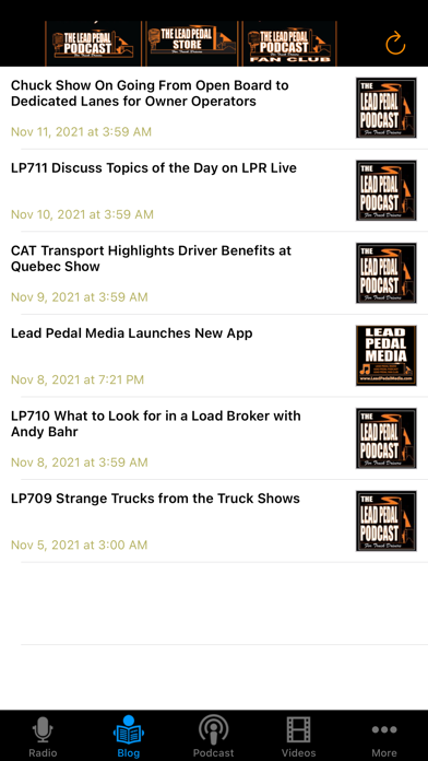 Lead Pedal Media Screenshot