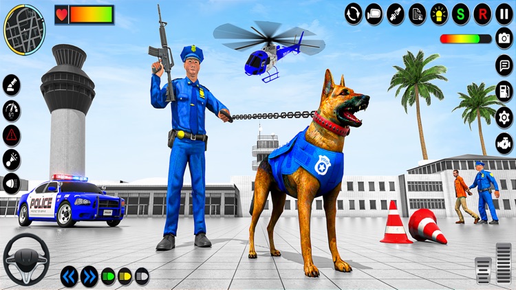 Police Dog Chase Gangster Game