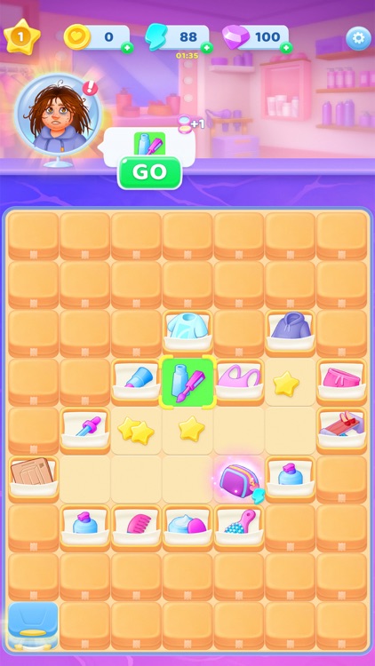 Merge Makeover: Makeup Game screenshot-5