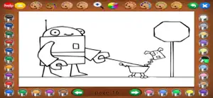 Coloring Robots screenshot #4 for iPhone