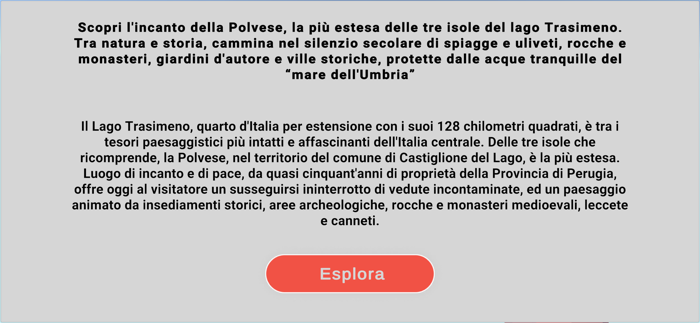 Save The Beauty Isola Polvese