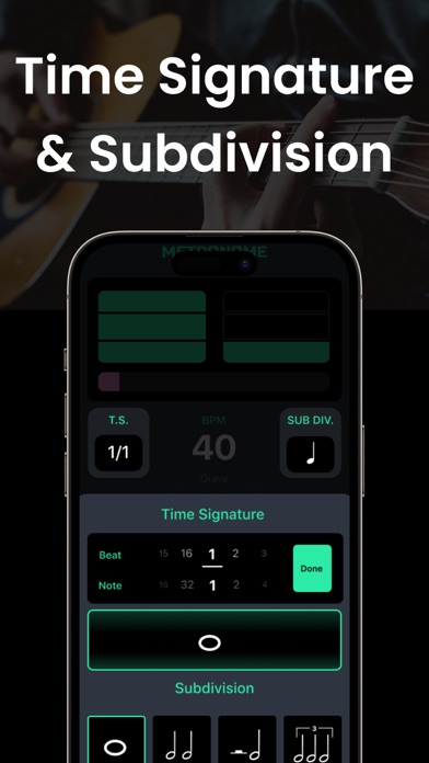 Metronome Master: Beats Tempo Screenshot