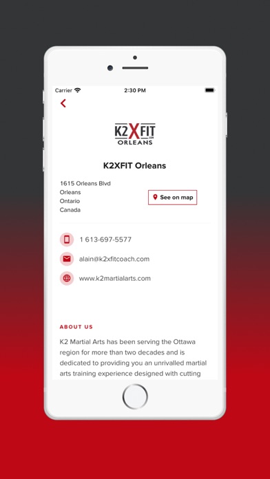 K2XFIT Orleans Screenshot