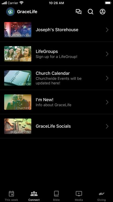 GraceLife.tv Screenshot
