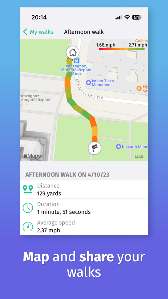 Walking Hiking Counter