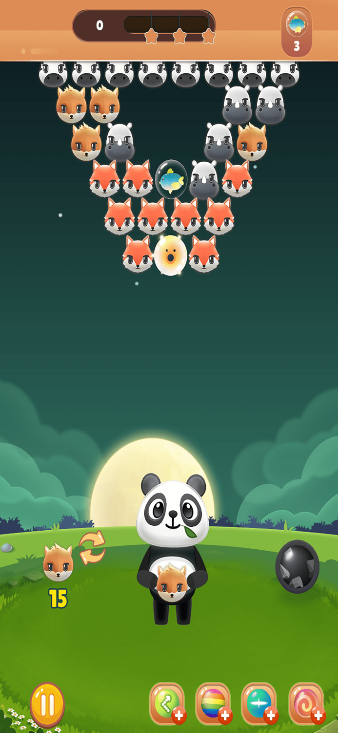 Panda Bubble Shooter Match 3