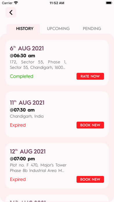 Lagni-App Screenshot