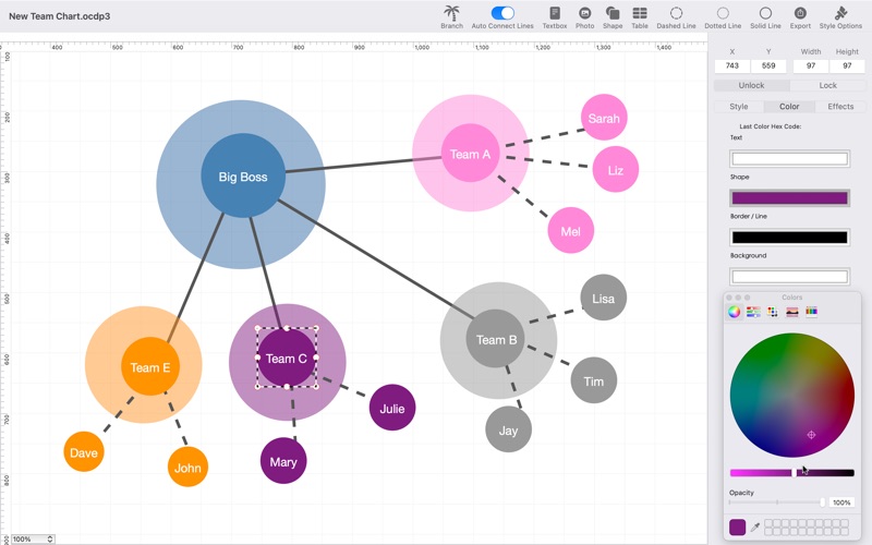 Org Chart Designer Pro 3 Screenshot