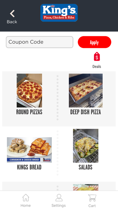 King's Pizza Roseville Screenshot
