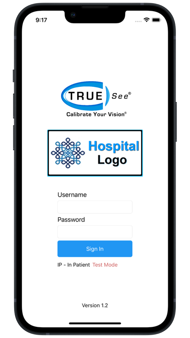TRUE-See® Mobile App Screenshot