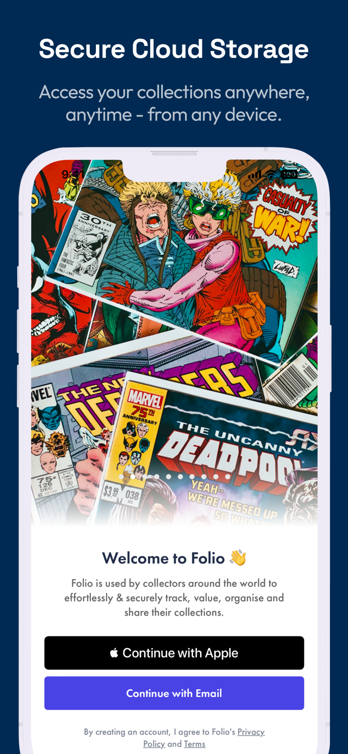 Folio Collectibles Tracker