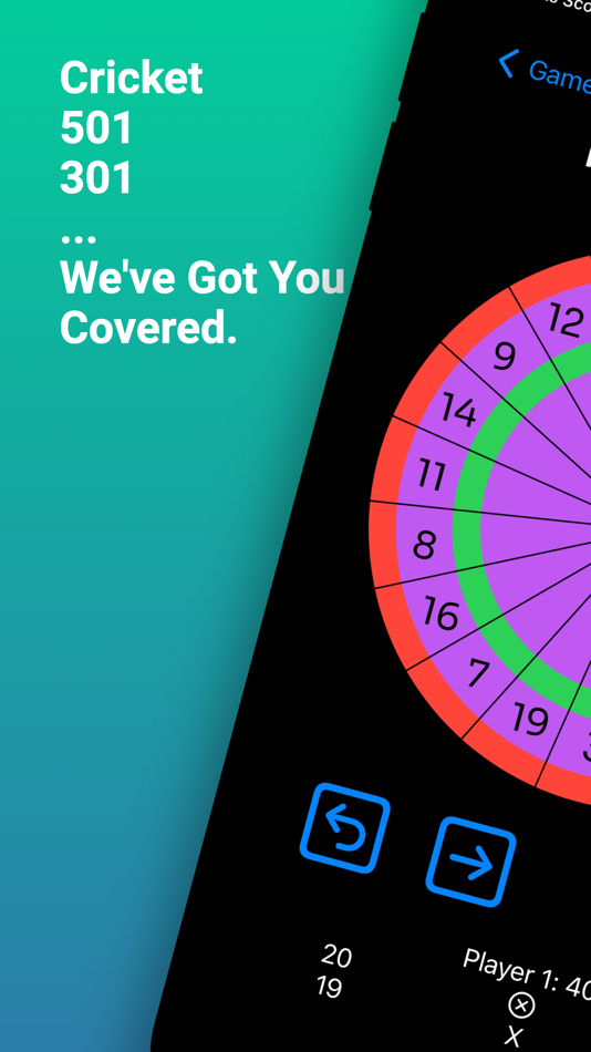 #1. Darts Scoreboard Scorekeeper (iOS) 由: harry bloch